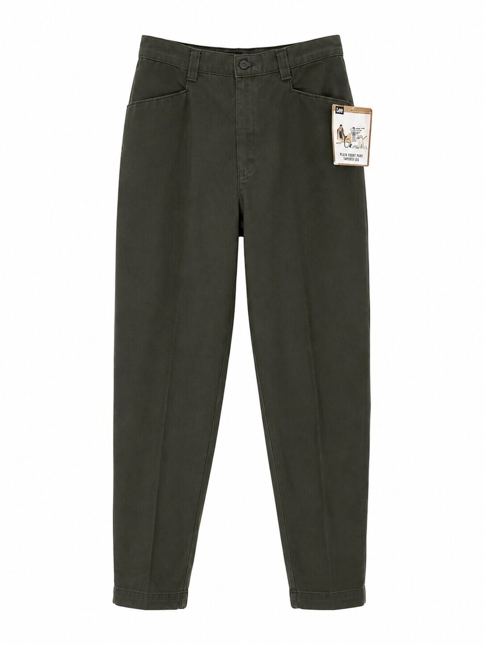 Lee Casuals NWT 12L Olive Tapered Pants 90s Utility Grandpacore